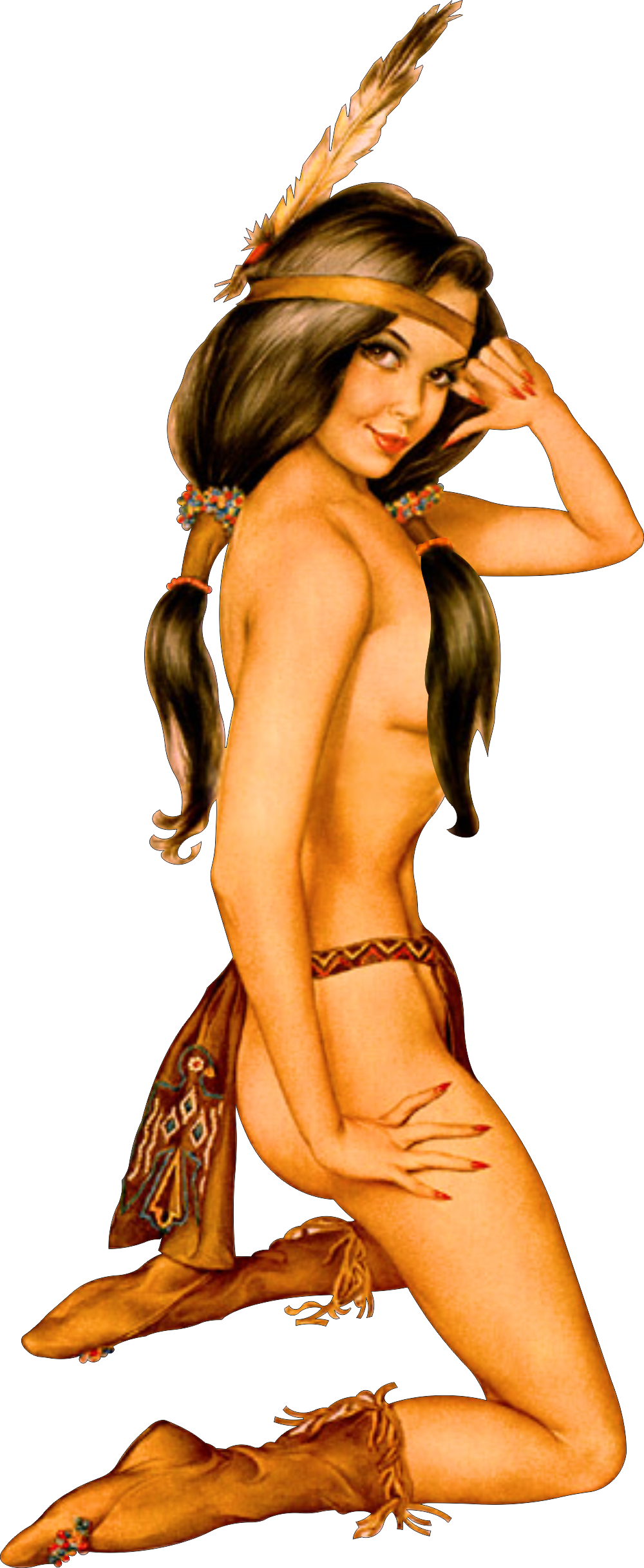 022 Nose Art with Braid Decal