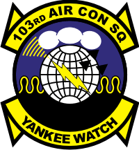 103rd Air Control Squadron – Connecticut Air National Guard Decal