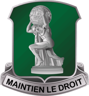 122nd Support Battalion Decal