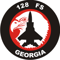 128th Fighter Squadron Decal