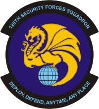 129th Security Forces Squadron Decal