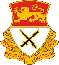 15th Cavalry Regiment Decal
