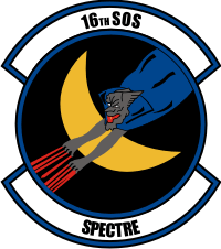 16th Special Operations Squadron Decal