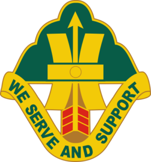 186th Forward Support Battalion Decal