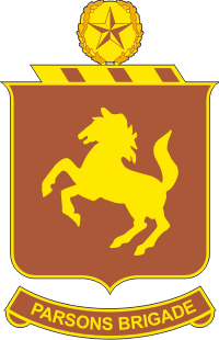 Texas State Guard 19th Regiment Parson’s Mounted Brigade Decal