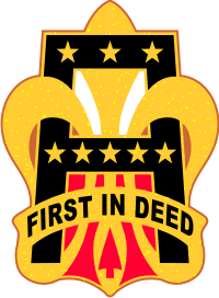 1st Army DUI Decal