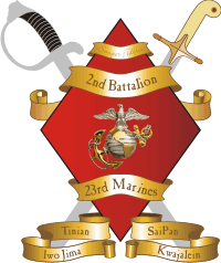 2nd Battalion 23rd Marines Decal