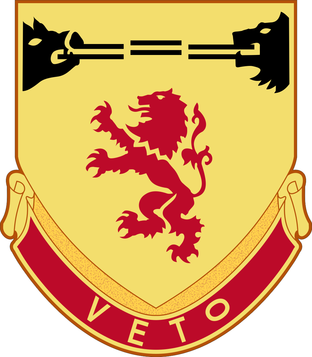 2nd Battalion 57th Air Defense Artillery DUI Decal