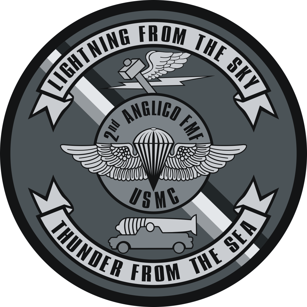 2nd ANGLICO FMF Air Naval Gunfire Liaison Company, Fleet Marine Force (v2) Decal