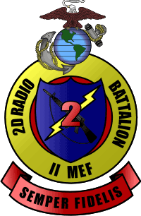2nd Radio Battalion II MEF Marine Expeditionary Force Decal - Military ...