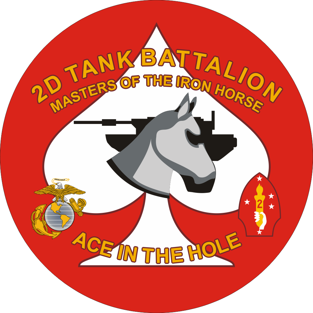 2nd Tank Battalion Decal