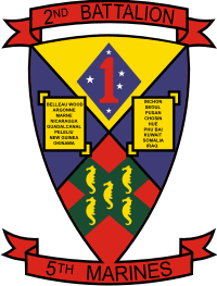 2nd Battalion 5th Marines (v2) Decal