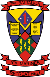 2nd Battalion 5th Marines (v3) Decal