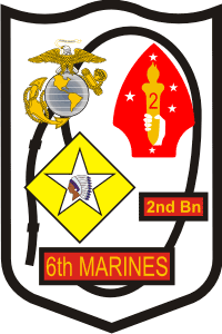 2nd Battalion 6th Marine Regiment Decal