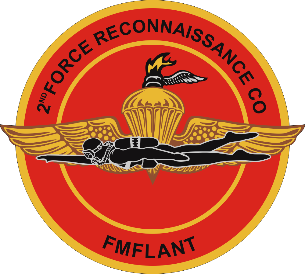 2nd Force Reconnaissance Company FMFLANT Decal