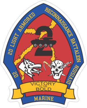 2nd LAR Light Armored Reconnaissance Battalion Decal