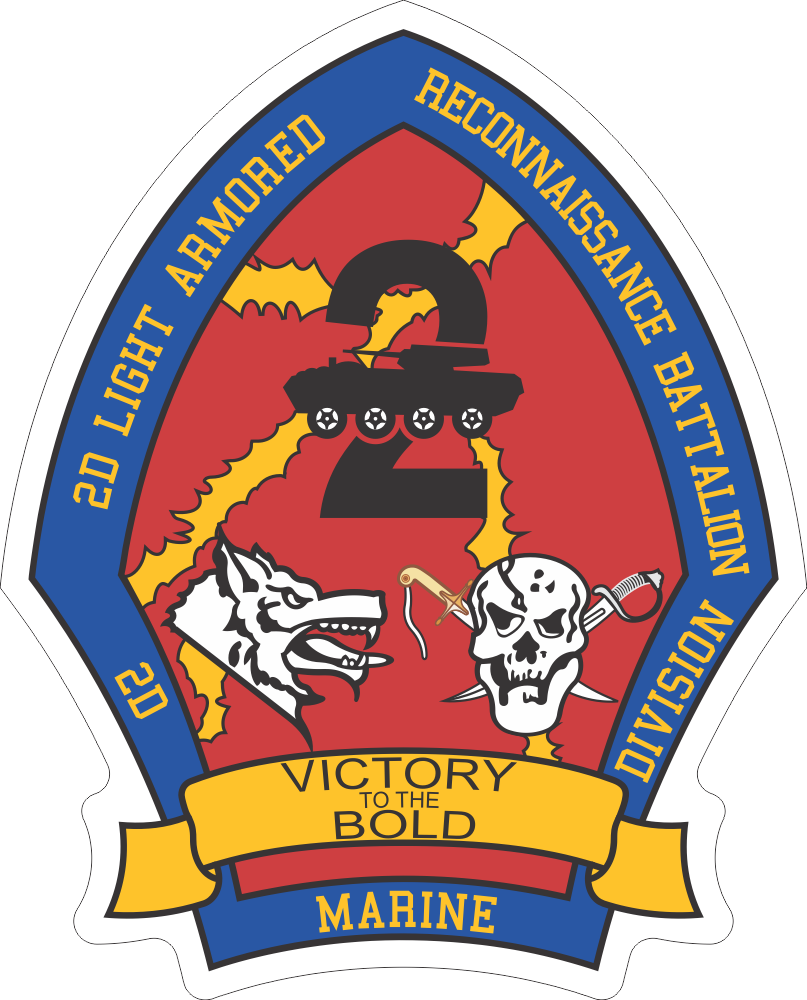 2nd LAR Light Armored Reconnaissance Battalion Decal