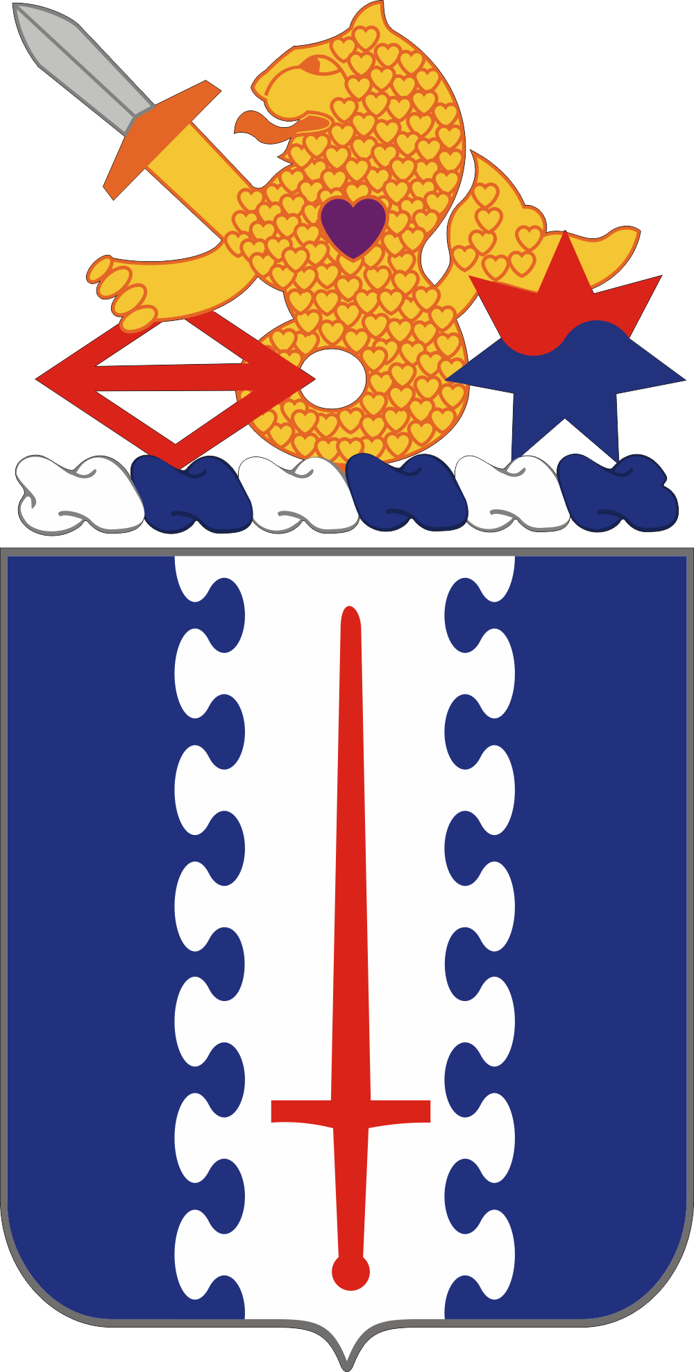 3-187 Infantry COA Decal