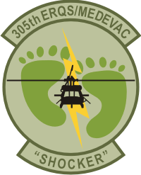 305th Expeditionary Rescue Squadron Decal