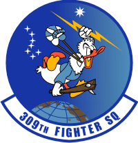309th Fighter Squadron Decal
