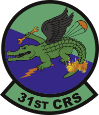 31st Component Repair Squadron Decal