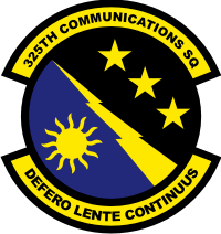 325th Communications Squadron Decal