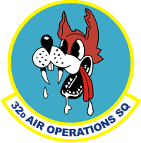 32nd Air Operations Squadron Decal