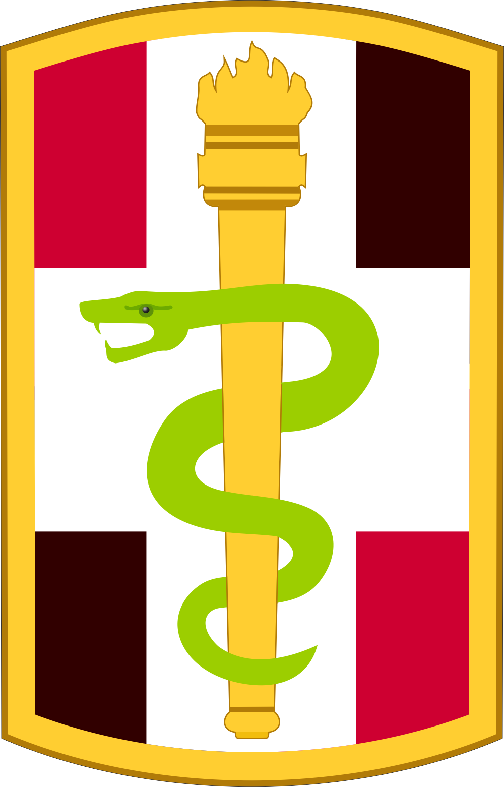 330th Medical Brigade Decal