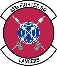 333rd Fighter Squadron Decal