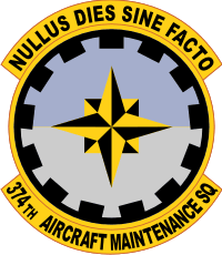 374th Aircraft Maintenance Squadron Decal