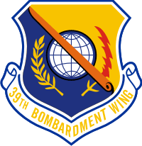39th Bomb Wing Decal