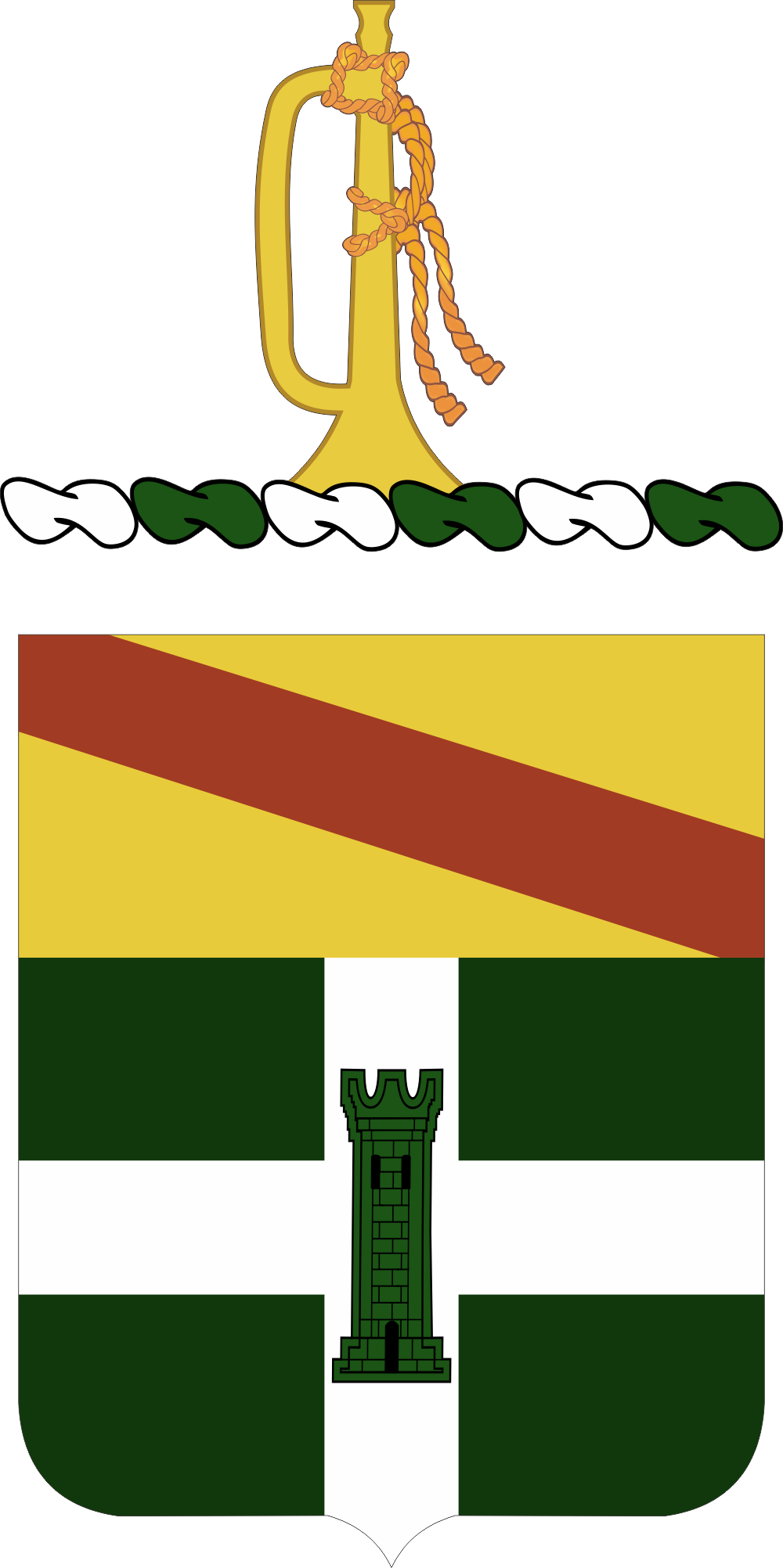 3rd Cavalry Regiment COA Decal 3rd Cavalry Regiment COA Decal