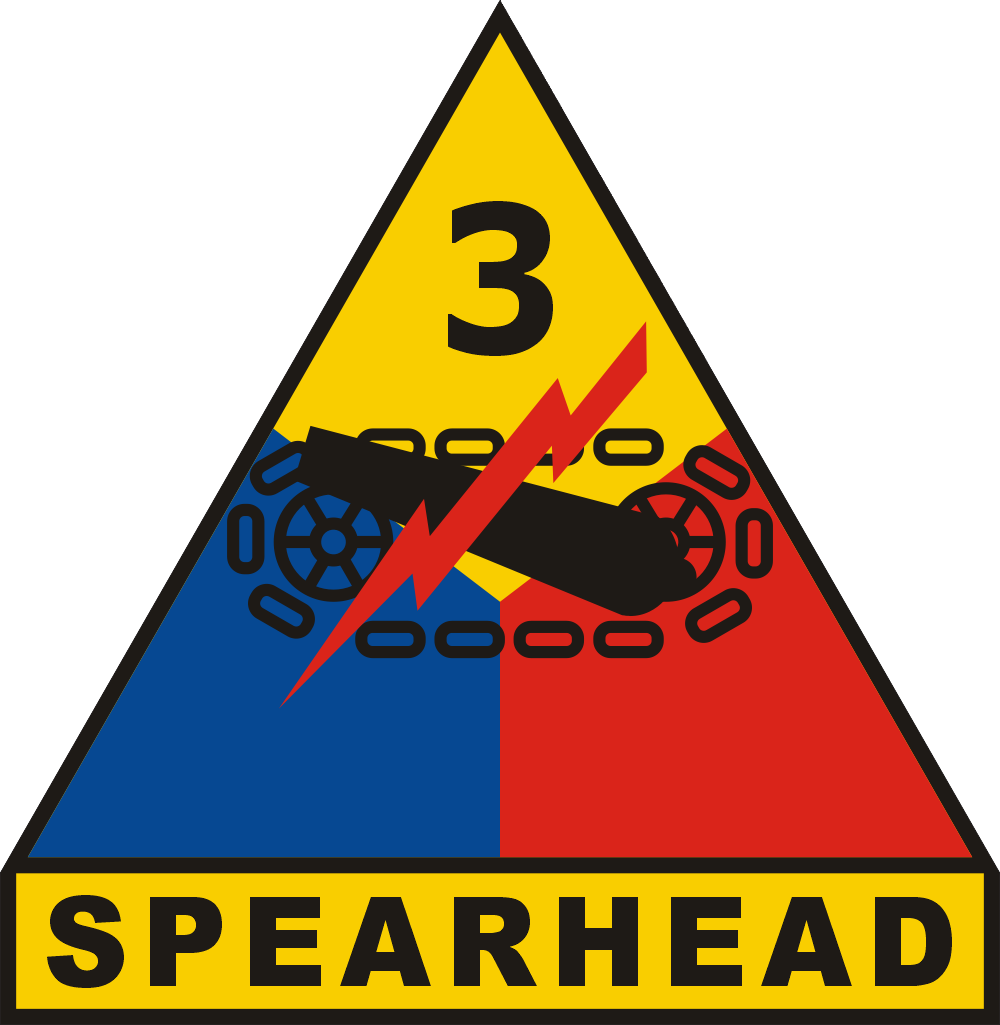 3rd Armored Division Spearhead Decal