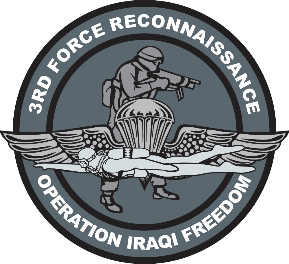 3rd Force Reconnaissance (v2) Decal