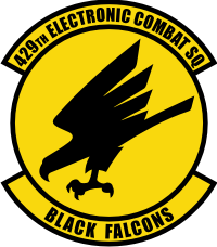 429th Electronic Combat Squadron Decal