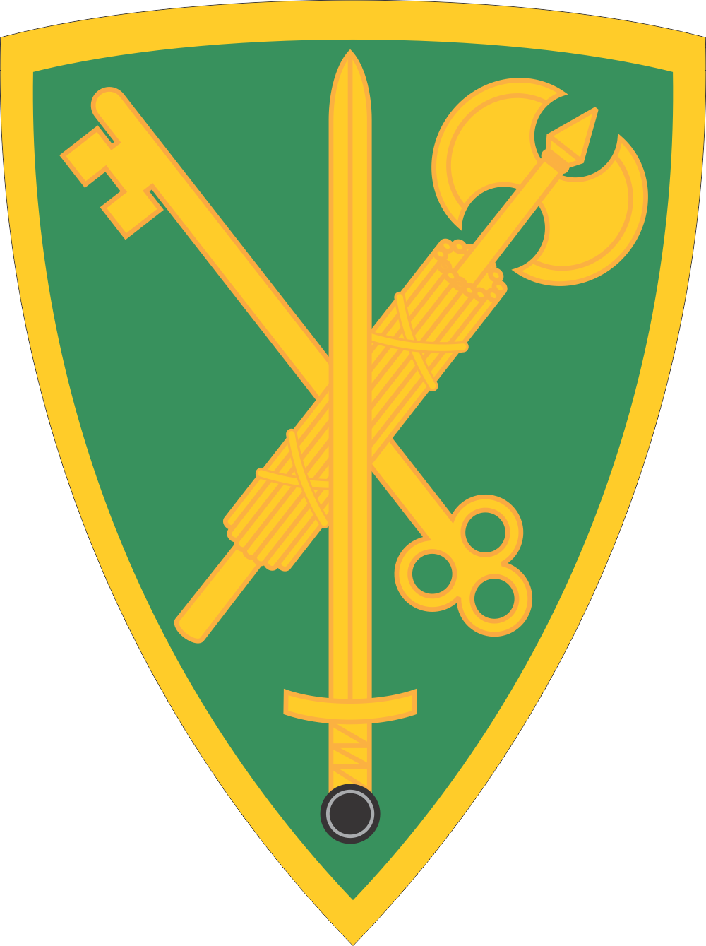 42nd Military Police Brigade Decal