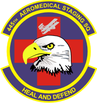 445th Aeromedical Staging Squadron Decal