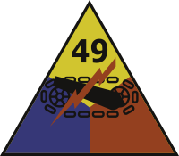 49th Armored Division Decal