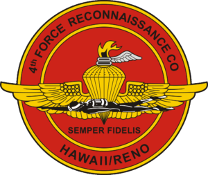 4th Force Reconnaissance Company Hawaii-Reno Decal