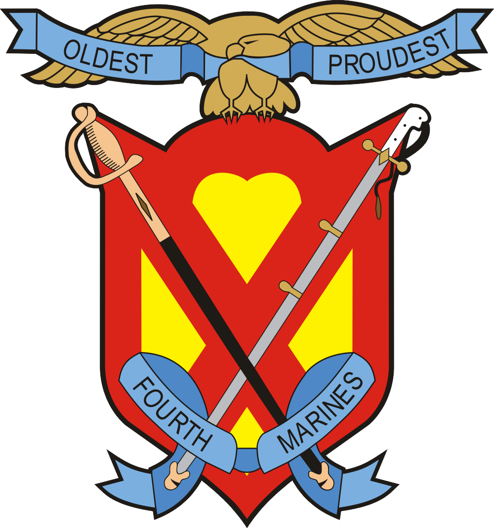 4th Marines (v2) Decal