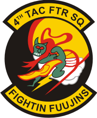 4th Tactical Fighter Squadron Decal