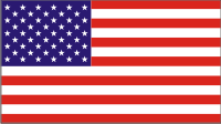 50 Star American Flag Decal