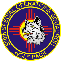 550th Special Operations Squadron Decal