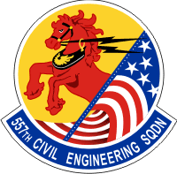 557th Civil Engineering Squadron Decal