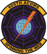 609th Air Communications Squadron Decal