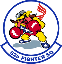 62nd Fighter Squadron Decal