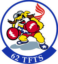 62nd Tactical Fighter Training Squadron Decal