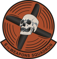 6th Weapons Squadron Decal