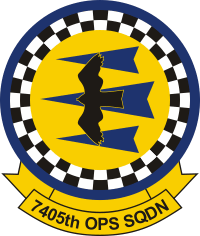 7405th Operations Squadron Decal
