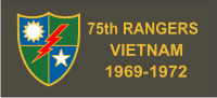 75th Rangers – Vietnam Decal